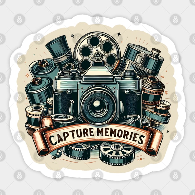 Capture Memories Sticker by MakerMind8.2